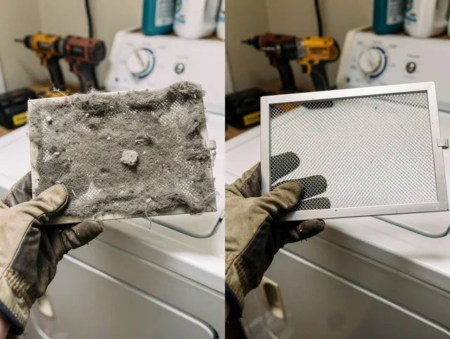Professional lint trap cleaning by Enfield Dryer Vent Cleaning in Enfield