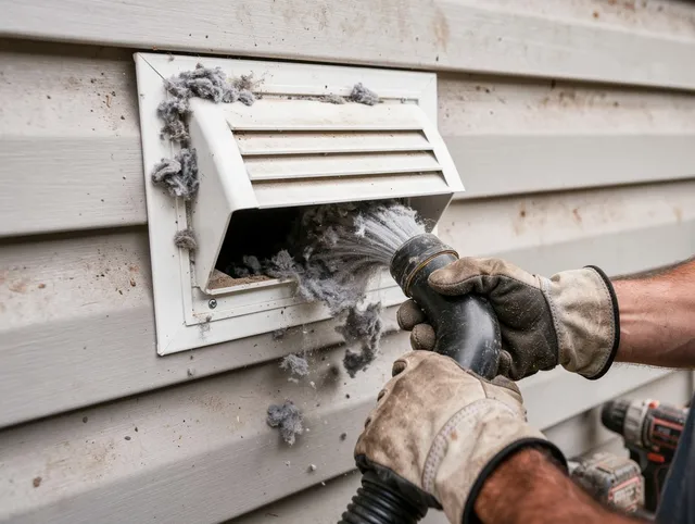 Professional dryer vent cleaning by Enfield Dryer Vent Cleaning in Enfield
