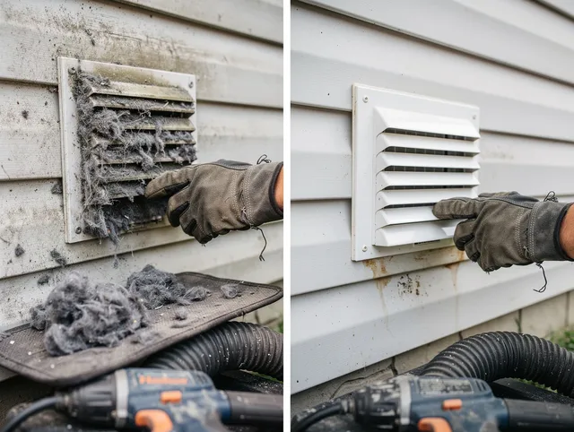 Residential dryer vent cleaning by Enfield Dryer Vent Cleaning in Enfield
